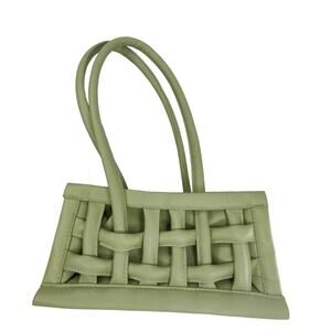 New woven Green mini bag